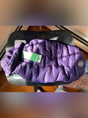 GF PET Purple Puffer Dog Coat